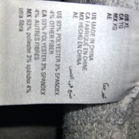 Style & Co. Gray and White Leopard Print Hooded Cardigan - Picture 4 of 7